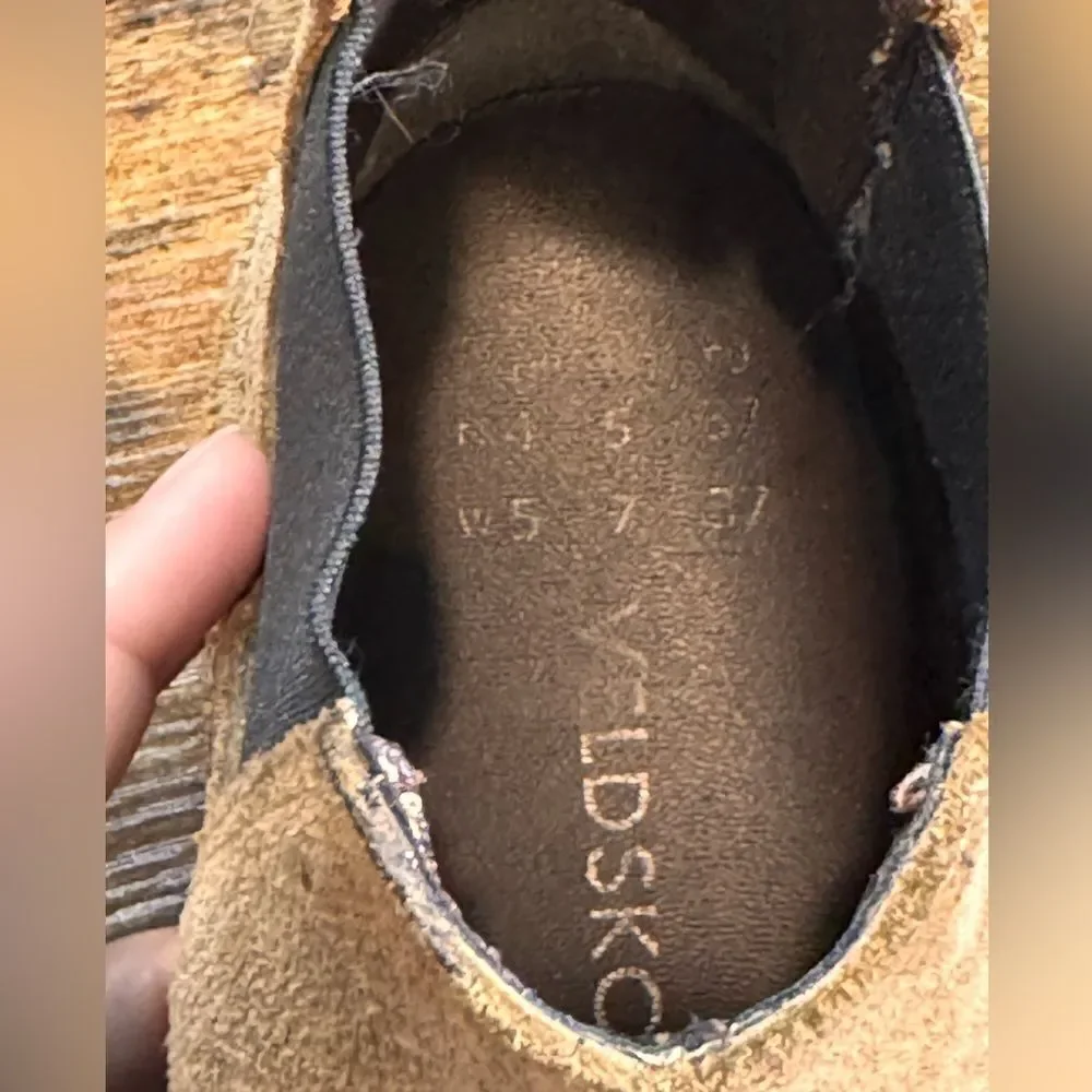 Veldskoen Tan‎ Chukka Boots size 5M, 7W, 37EU